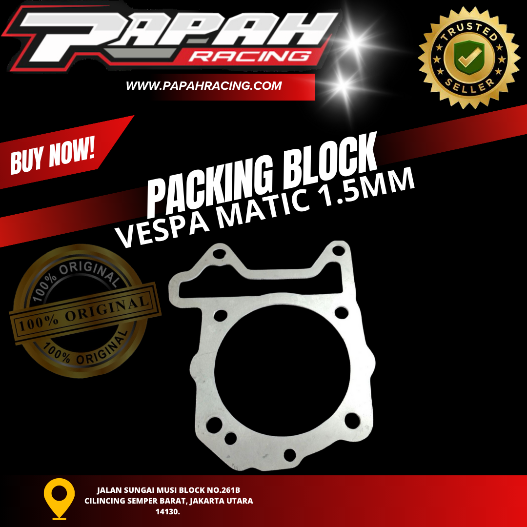 PAKING BLOK VESPA MATIC 1.5MM 